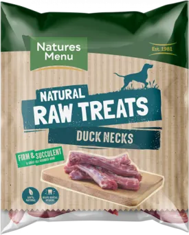 NATURES MENU RAW CHEWS Duck Necks (Pack size 6 x Duck Necks)