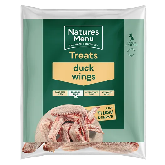 Natures Menu Treats Frozen Duck Wings