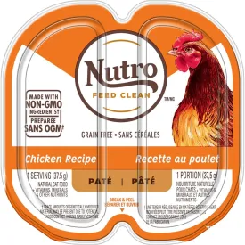 Nutro Perfect Portions Adult Wet Cat Food Grain Free Chicken Paté Entrées