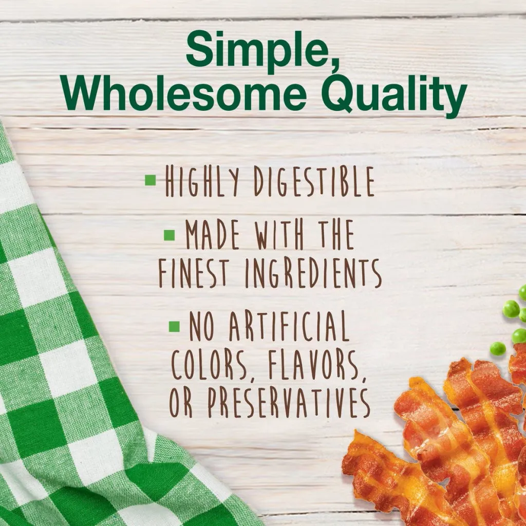 Nylabone Healthy Edibles Natural Long Lasting Bacon Flavor Dog Chew Treats
