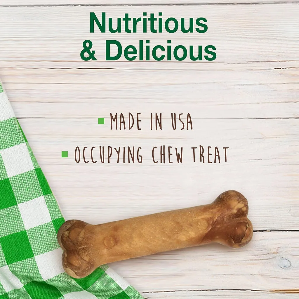 Nylabone Healthy Edibles Natural Long Lasting Bacon Flavor Dog Chew Treats