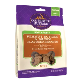 Old Mother Hubbard Soft and Tasty Peanut Butter and Bacon Dog Treats