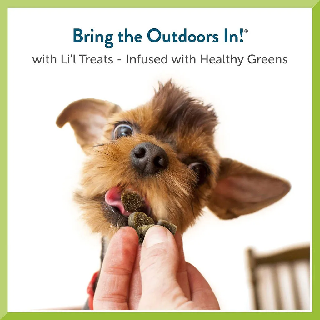 Pet Greens Li'l Treats Bacon Cheese Soft Mini Dog Treats, 6-oz