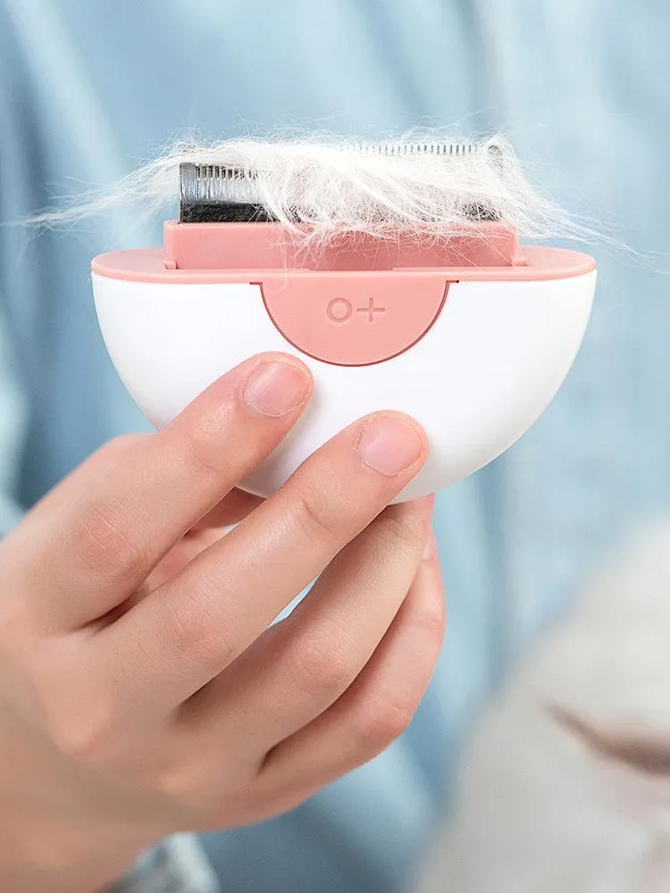 Pet Life ® 'LYNX' 2-in-1 Travel Connecting Grooming Pet Comb and Deshedder