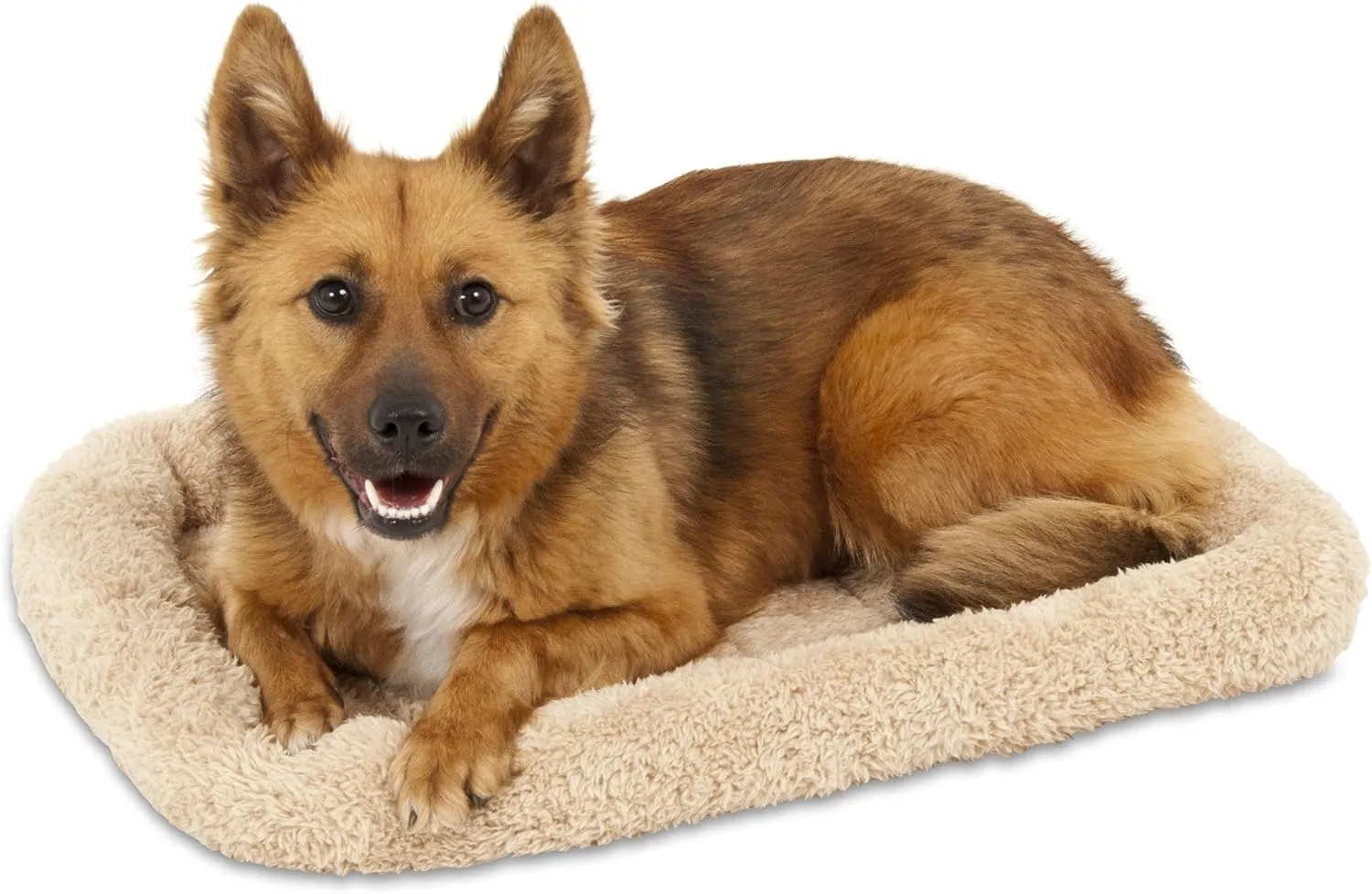Petmate Bolster Style Kennel Mat, 28-1/2 by 18-1/2-Inch