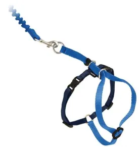 PetSafe Come with Me Kitty Blue Harness and Bungee Leash for Cats