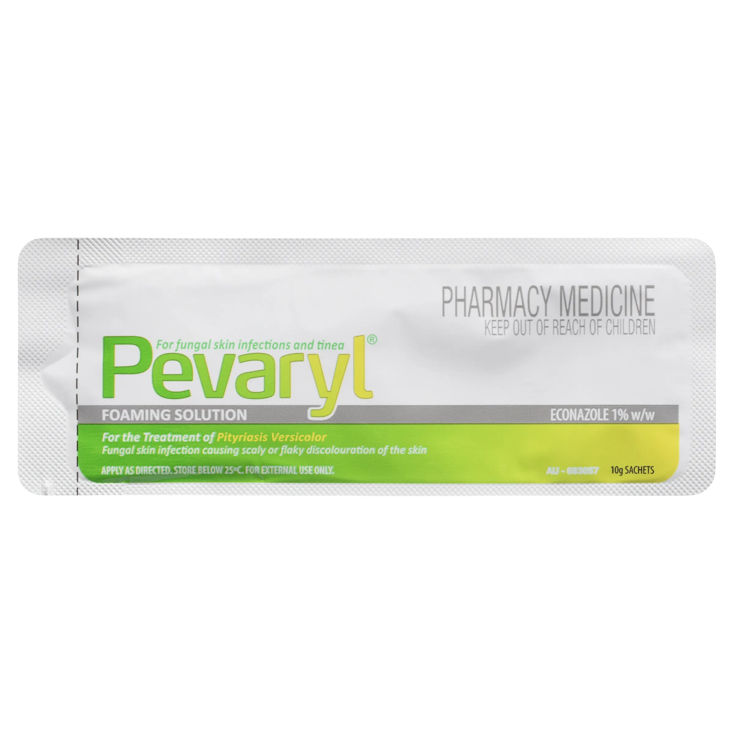 Pevaryl Anti-Fungal Foaming Solution 10g