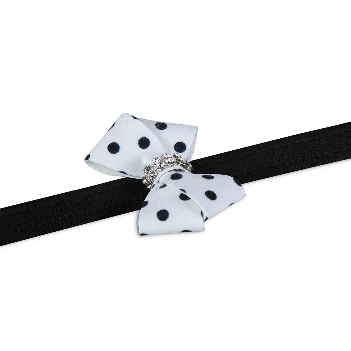 Polka Dot Nouveau Bow Leash