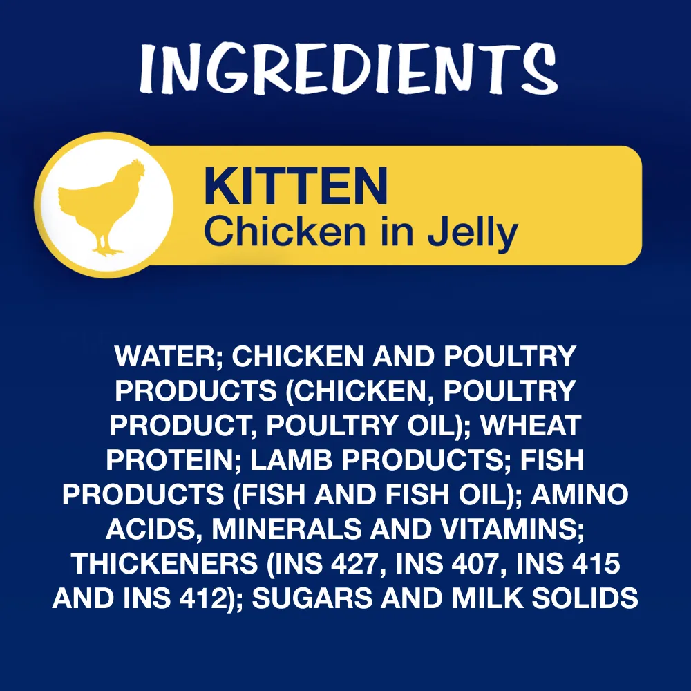Purina Felix Chicken with Jelly Kitten Wet Food