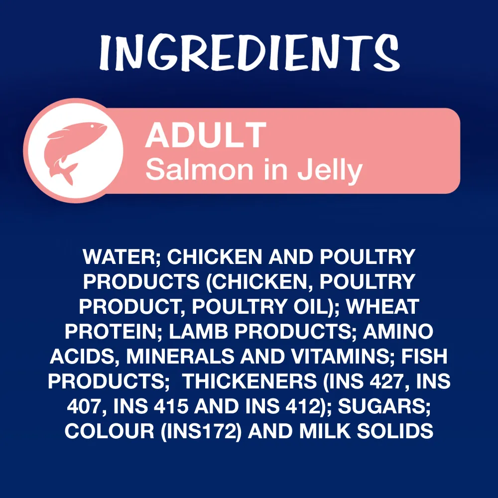 Purina Felix Salmon with Jelly Adult Cat Wet Food