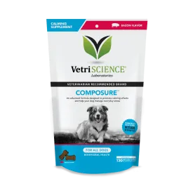 VetriScience Composure Calming Supplement for Dogs (120 soft chews)