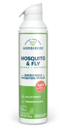 Wondercide Pet-Safe Mosquito & Fly Spray, 10 oz