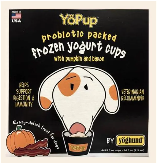 Yoghund Pumpkin & Bacon Yogurt